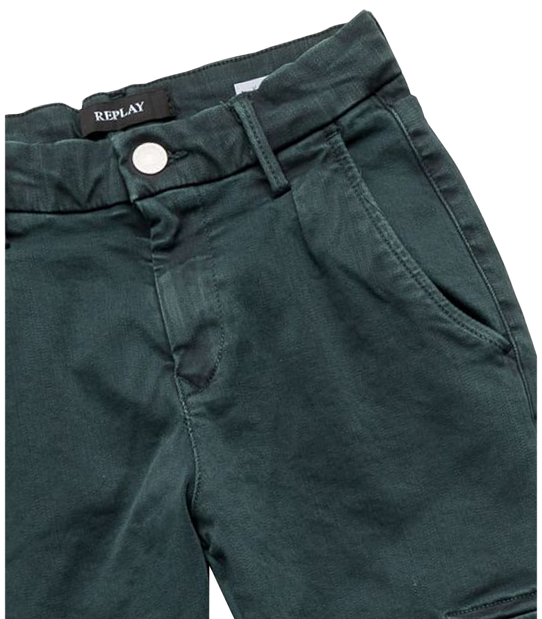 BOY 10.5 OZ BULL ハイパーレックスストレッチ デニムパンツ KAMERON 詳細画像 ダークグリーン 4